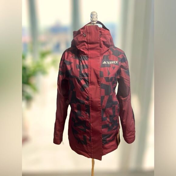 Adidas Winter Snow Snowboarding Terrex Xperior 2L Insulated RAIN.RDY Jacket XS - Picture 6 of 14